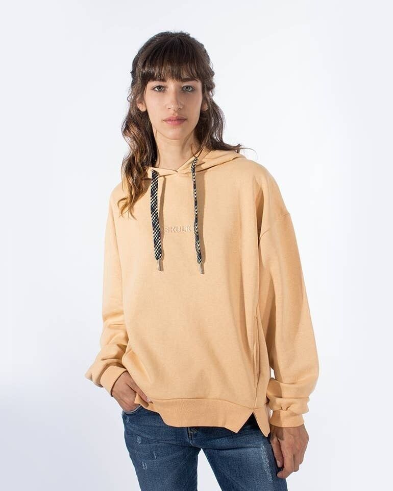 Felpa con cappuccio non beige