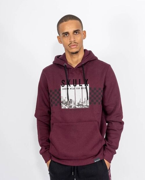 Hoodie City - Burgundy