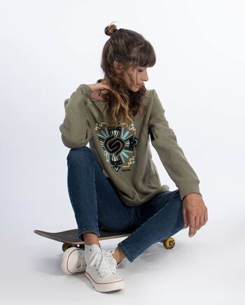 Sweat Boho - Vert 1