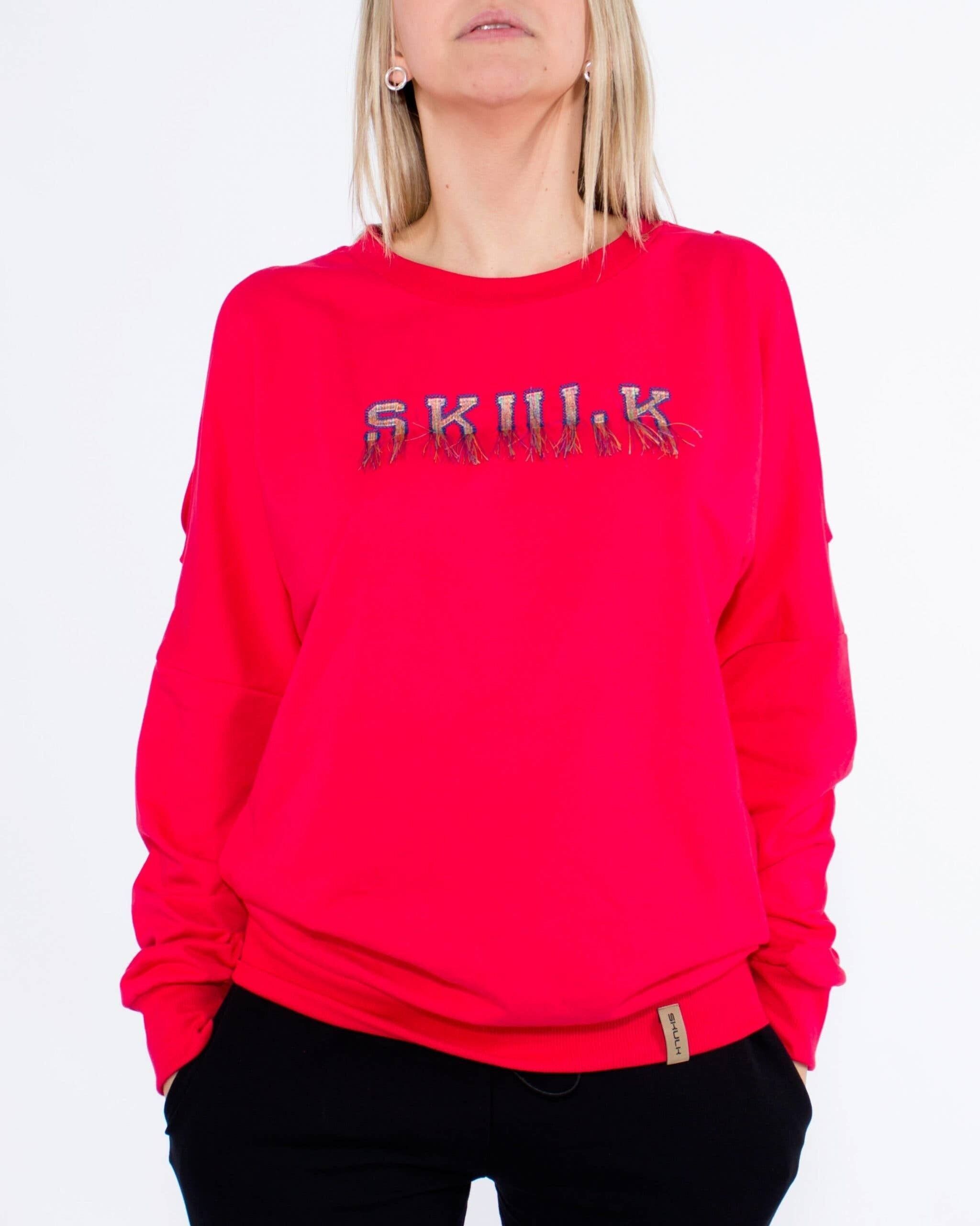 Felpa Frange - Rossa