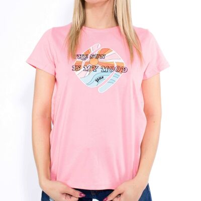 T-Shirt Sun - Pink