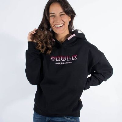 Sudadera con capucha Skulk - Negro