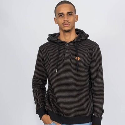 Sweat à capuche Cost - Noir