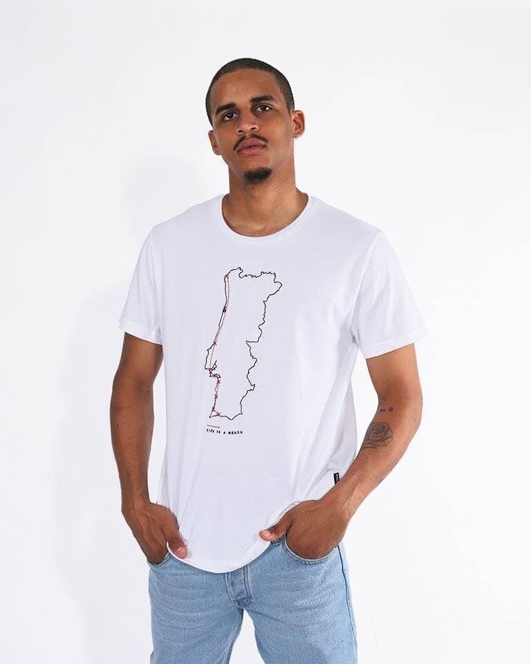 T-Shirt Spiaggia - Bianca