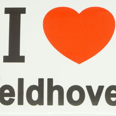 Imán de nevera I Love Veldhoven