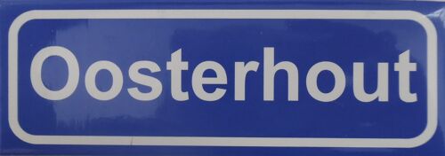 Fridge Magnet Town sign Oosterhout