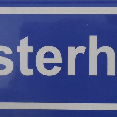 Magnete del frigorifero Town segno Oosterhout
