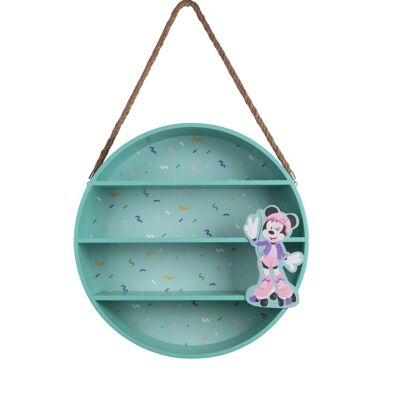 Wooden Round shelf – Minnie