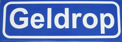 Fridge Magnet Town sign Geldrop