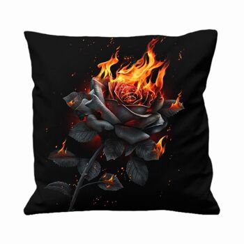 FLAMING ROSE - Coussin carré 2