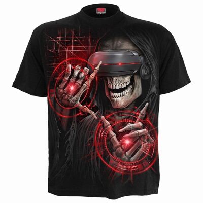 CYBER DEATH - Camiseta niño negra