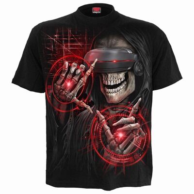 CYBER DEATH - Camiseta Negra