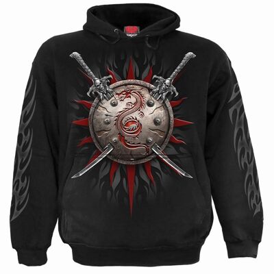 ORIENTALISCHER DRACHE - Hoody Schwarz