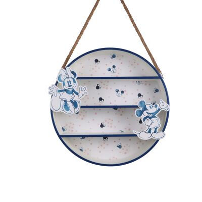 Wooden Round shelf – Starry Night