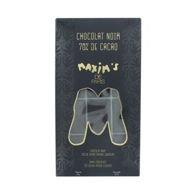 Tablette Chocolat Noir 70% - 85g
