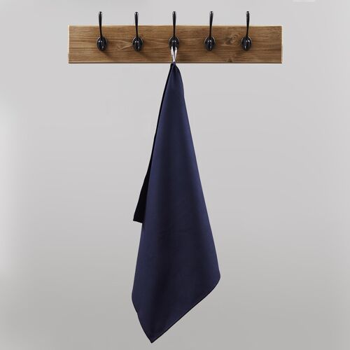 Large quick dry towel mayfair navy