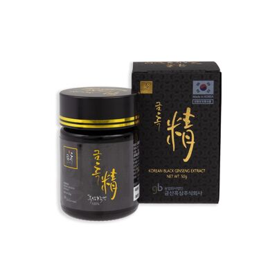 Botella de extracto de ginseng negro coreano 50g