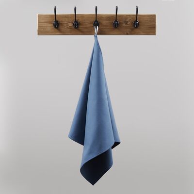 Large quick dry towel battersea blue