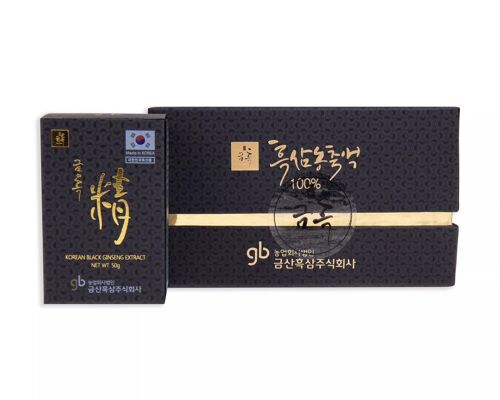 Korean Black Ginseng Extract box 2 bottles 50g