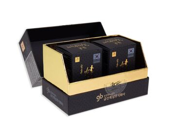 Ginseng Negro Coreano Extracto caja 2 frascos 50g 8