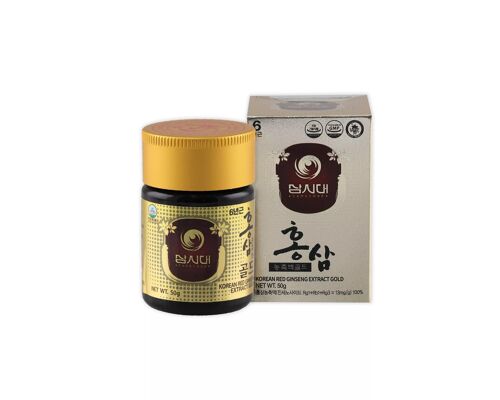 Ginseng Rojo Coreano Extracto Gold frasco 50g