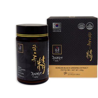 Korean Black Ginseng Extract bottle 240g