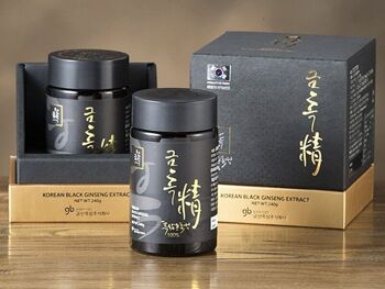 Korean Black Ginseng Extract bottle 240g 5