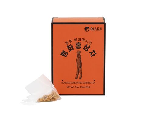 Koreanischer Roter Ginseng Tee - 10 teebeuteln