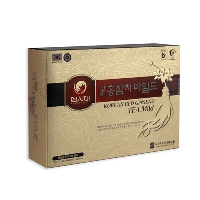 Koreanischer Roter Ginseng-Tee - Schachtel mit 50 Beuteln