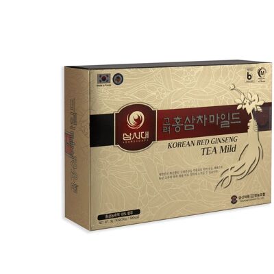 Tè al ginseng coreano Rojo - Caja de 50 bolsitas