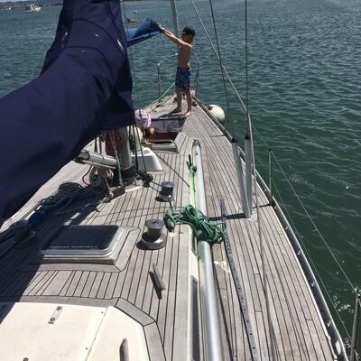 PETITE SERVIETTE DE SÉCHAGE RAPIDE MAYFAIR BLEU MARINE