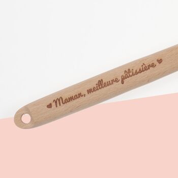 Cuillère en bois "Maman meilleure pâtissière" 2