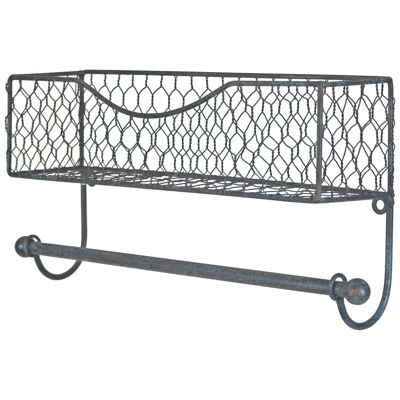 Wirey Shelf & Towel Rail