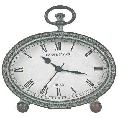 "Swan & Taylor" Oval Clock