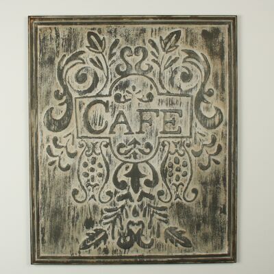 "Café" Wall Plaque