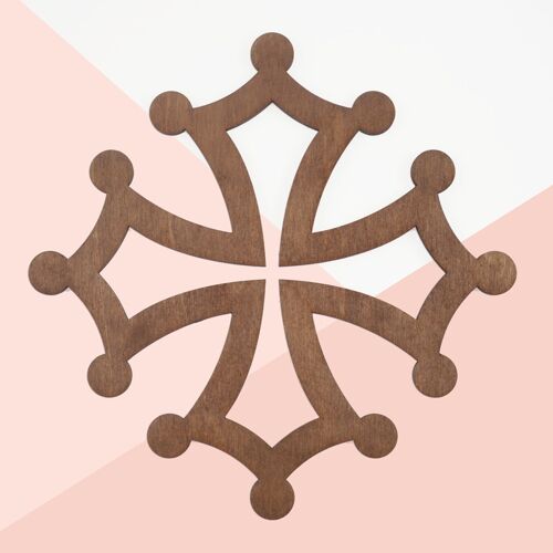 Dessous de plat croix occitane