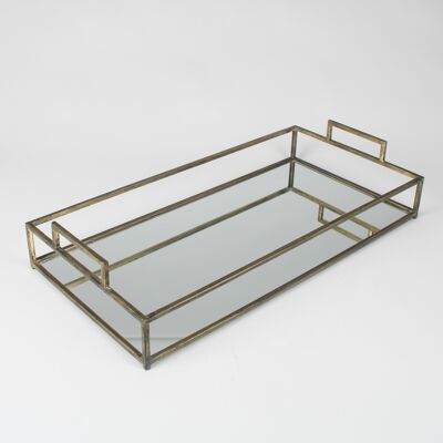 Tray Glass/Mirror Rect 50x25