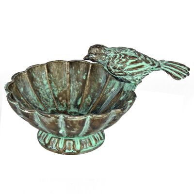 Fluted Bird Dish