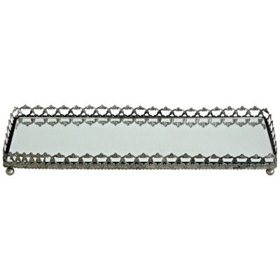 Rectangular Mirrored Tray