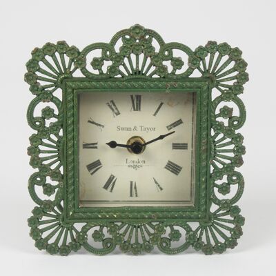 Floral Edged Clock