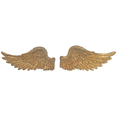 Angel Wings S/2, Gold, Large