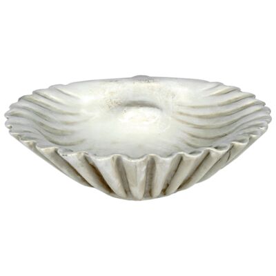 Scallop Shell Dish, Cream