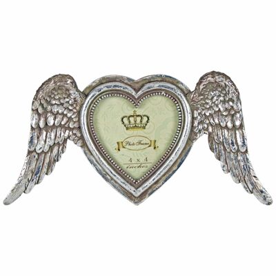 Angel Wings Heart Frame