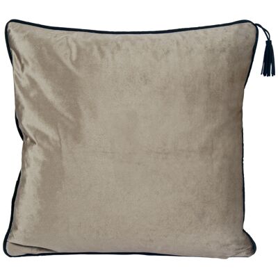 Piped Cushion Cover, Bronze
