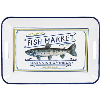 "Fish Market" Tray
