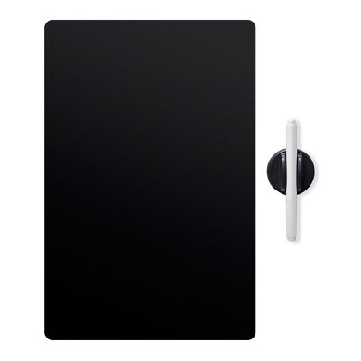Whiteboard Kühlschrank, Noir, magnetisch, mit Marker