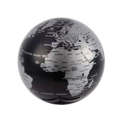 Globe, Magic, 360º, rotating, black