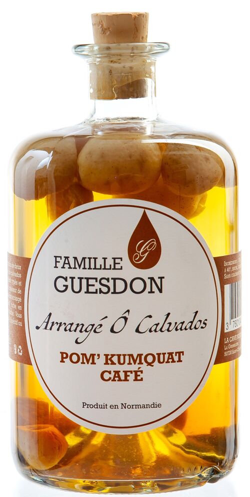 Calvados Arrangé Pomme Kumquat Café