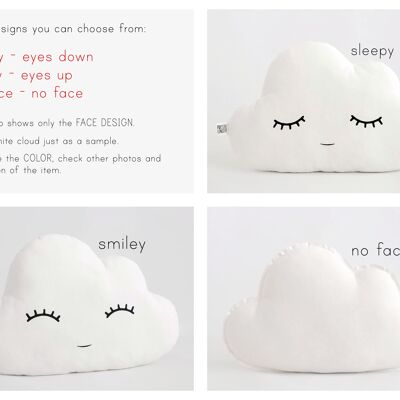 Gray Cloud Pillow – ProstoConcept