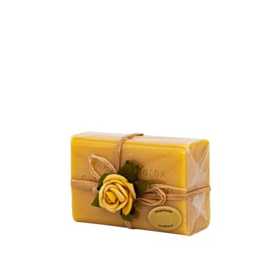 Stone pine sheep milk soap 100g packed with rose